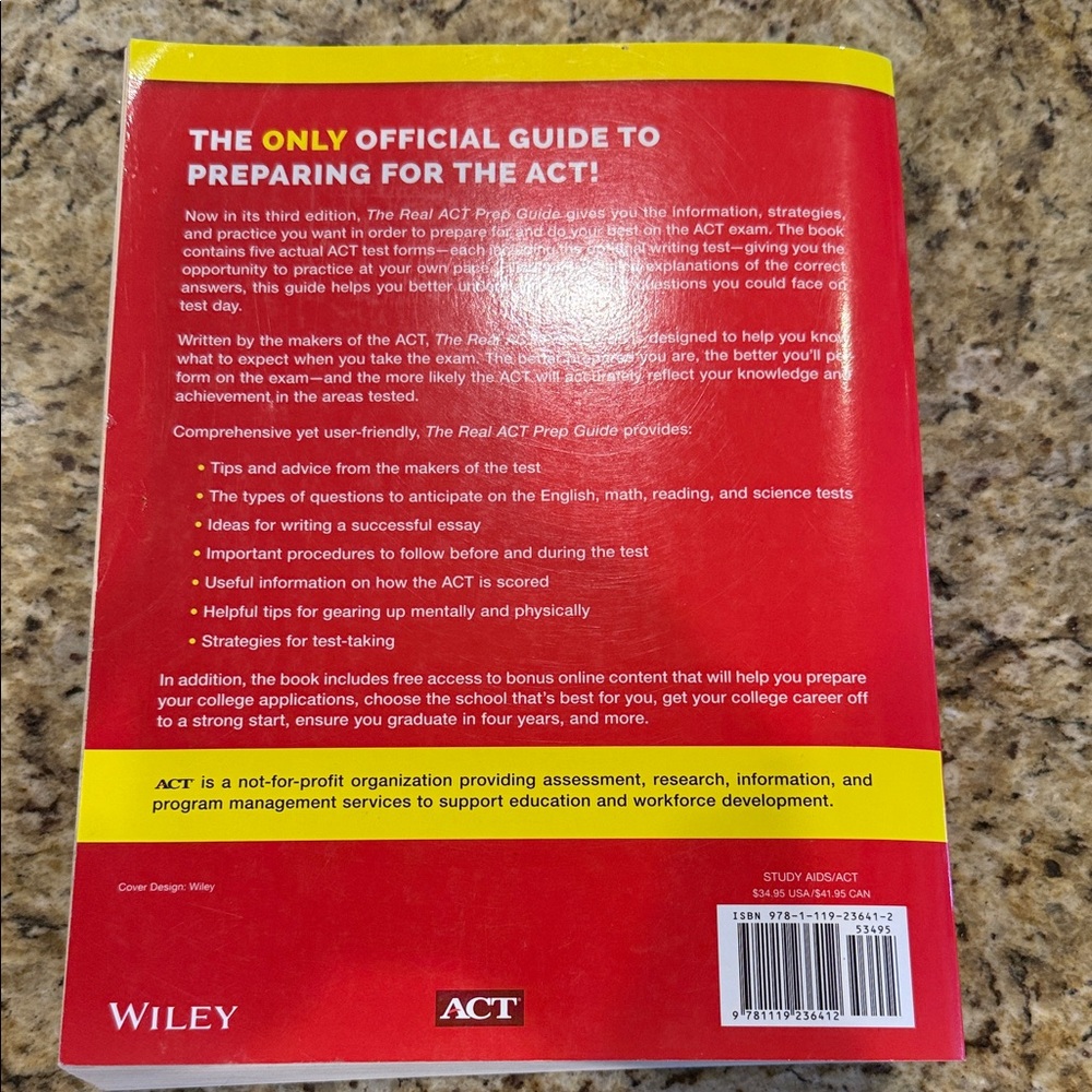 The Real ACT Prep Guide - Third Edition - Picture 2 of 2
